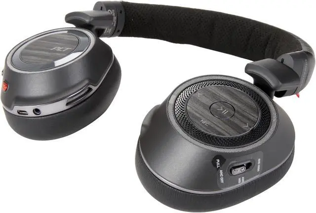 Alt view image 5 of 9 - Plantronics - Voyager 8200 UC (Poly) - Bluetooth Dual-Ear (Stereo) Headset - USB-A Compatible to connect to your PC and Mac - Works with Teams, Zoom & more - Dual-Mode Active Noise Canceling