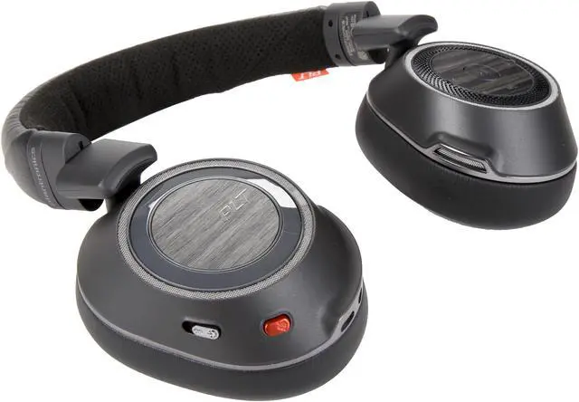 Alt view image 6 of 9 - Plantronics - Voyager 8200 UC (Poly) - Bluetooth Dual-Ear (Stereo) Headset - USB-A Compatible to connect to your PC and Mac - Works with Teams, Zoom & more - Dual-Mode Active Noise Canceling