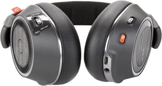 Alt view image 7 of 9 - Plantronics - Voyager 8200 UC (Poly) - Bluetooth Dual-Ear (Stereo) Headset - USB-A Compatible to connect to your PC and Mac - Works with Teams, Zoom & more - Dual-Mode Active Noise Canceling