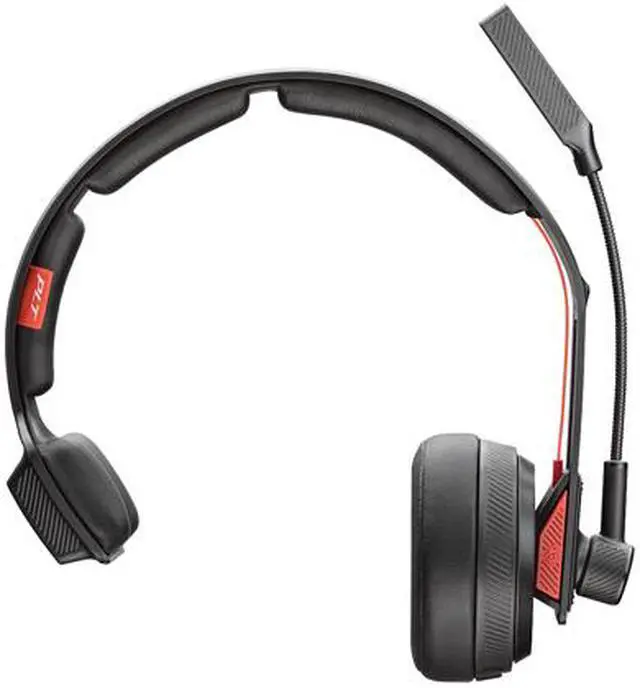 Alt view image 4 of 4 - PLANTRONICS 209797-01 Supra-aural Voyager 104 Bluetooth Noise Canceling Trucking Headset