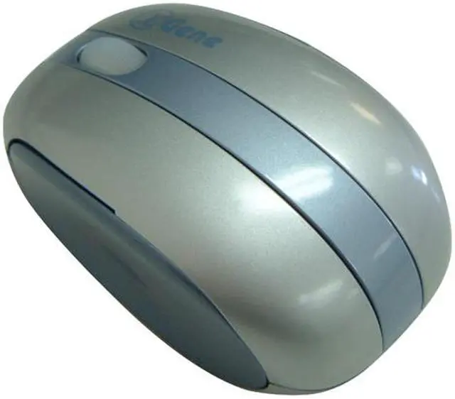 Alt view image 2 of 5 - X-Gene 01010 Blue/Silver 3 Buttons 1 x Wheel RF Wireless Optical Mini Notebook Wireless Mouse