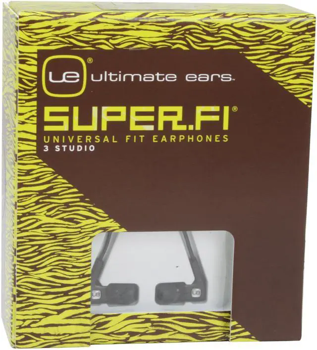 Alt view image 7 of 7 - Ultimate Ears super.fi 3 studio 3.5mm Gold-Plated Connector Canal Personal Earphone Black