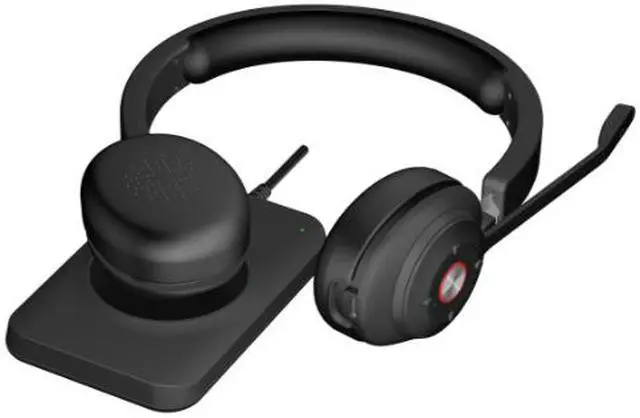 Alt view image 2 of 2 - Cyber Acoustics CA Essential Wireless Headset HS-2000BT