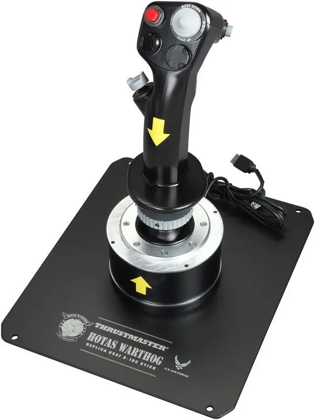 Alt view image 6 of 15 - Thrustmaster HOTAS Warthog Flight Stick and Throttle for PC, VR