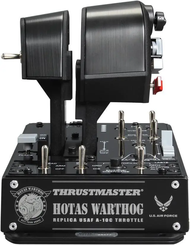 Alt view image 9 of 15 - Thrustmaster HOTAS Warthog Flight Stick and Throttle for PC, VR