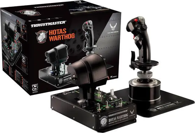 Alt view image 7 of 7 - Thrustmaster HOTAS Warthog Flight Stick and Throttle for PC, VR