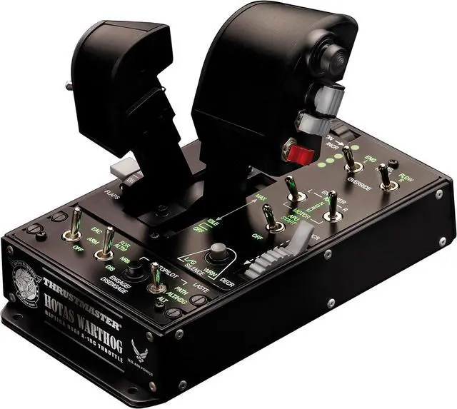 Alt view image 6 of 7 - Thrustmaster HOTAS Warthog Flight Stick and Throttle for PC, VR
