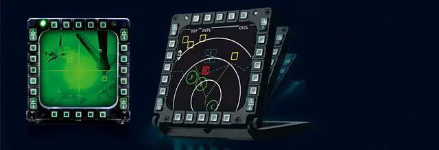 Alt view image 6 of 8 - Thrustmaster MFD Cougar Pack for PC,VR