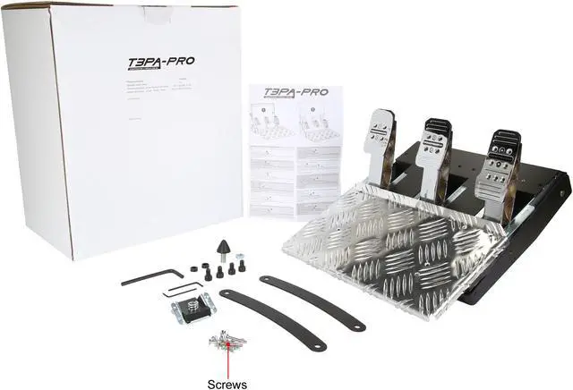 Alt view image 7 of 7 - Thrustmaster T3PA-PRO 3-Pedal Add-On Pedal Set