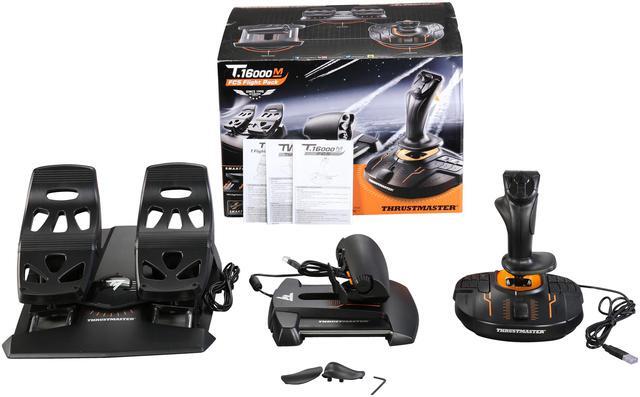 Alt view image 17 of 17 - Thrustmaster T.16000M FCS Flight Pack: Joystick, Throttle and Rudder Pedals for PC
