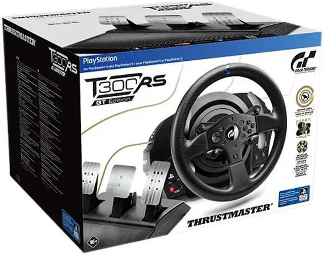 Alt view image 8 of 7 - Thrustmaster T300 RS GT Racing Wheel (PS3, PS4, PS5, PC)