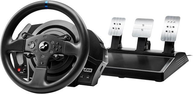  Thrustmaster T150 RS Force Feedback Racing Wheel with 2 Pedals  Set - for PS4 and PC - Works with PS5 Games