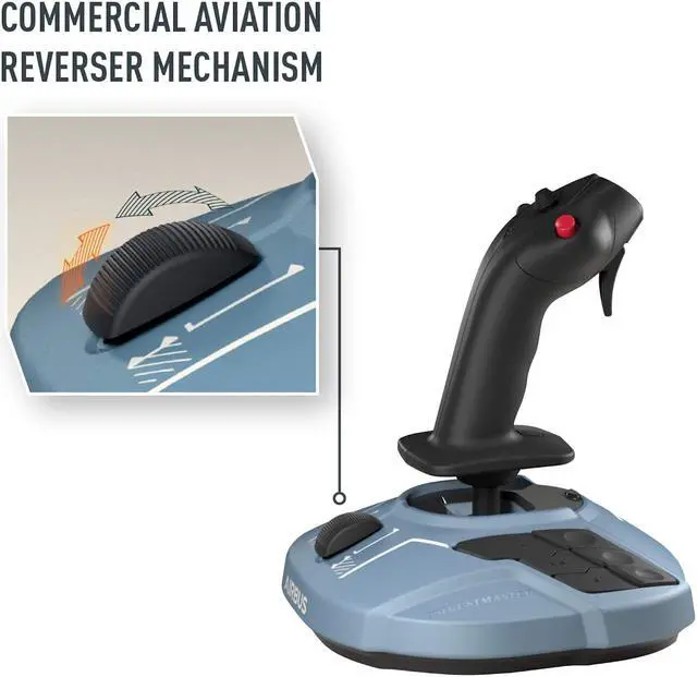 Alt view image 6 of 8 - Thrustmaster TCA Sidestick "Airbus Edition" for PC and VR