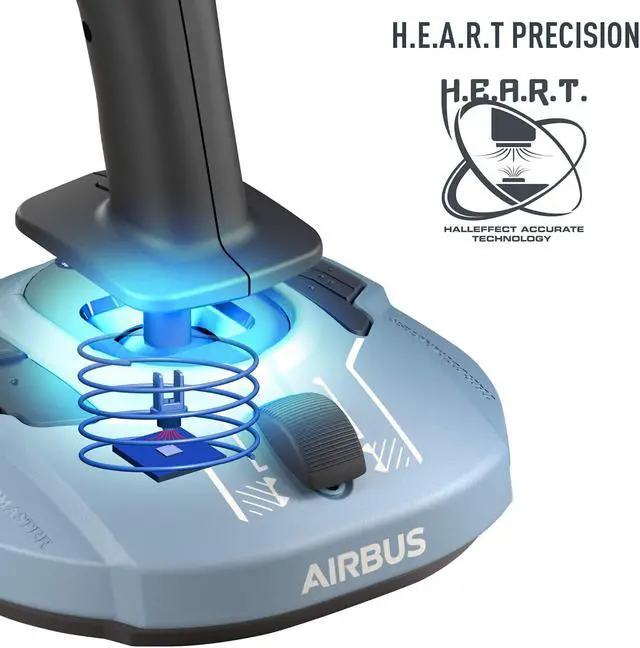 Alt view image 5 of 8 - Thrustmaster TCA Sidestick "Airbus Edition" for PC and VR