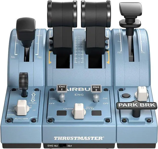 Alt view image 2 of 5 - Thrustmaster TCA Quadrant Add On Airbus Edition for PC, VR