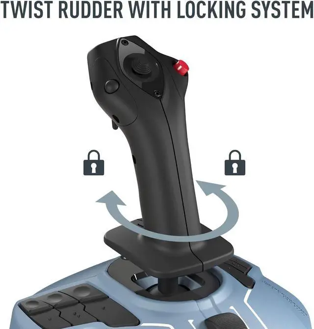 Alt view image 5 of 8 - THRUSTMASTER TCA Captain Pack Airbus Edition (PC) -  Flight Control System - 2960858