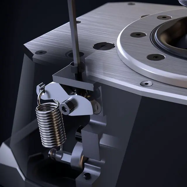 Alt view image 8 of 8 - Thrustmaster AVA Joystick Base