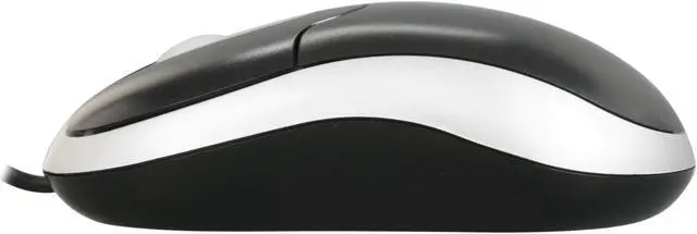 Alt view image 3 of 5 - Standard A133 Black USB Wired Optical 800 dpi Mouse