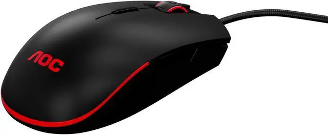 Alt view image 4 of 7 - AOC RGB Gaming Mouse, NVIDIA Reflex Analyzer Compatible, Low Input Lag, OMRON (L&R) Switches, 5000 DPI, Customizable Buttons and On-The-Fly DPI Change, Light FX RGB, G-Menu Software, GM500