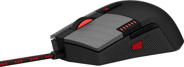 Alt view image 8 of 9 - AOC Agon AGM700 Gaming Mouse - 16,000 DPI - Omron Switches - RGB Effects - Adjustable DPI - Adjustable Weight