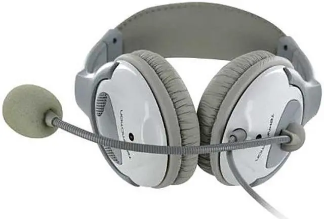 Alt view image 4 of 8 - TekNmotion TM-YW100A 3.5mm Connector Circumaural White Yapster Universal Gaming Headset
