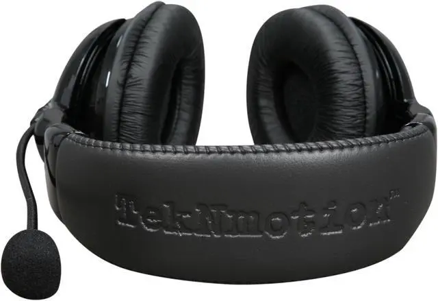 Alt view image 4 of 6 - TekNmotion PulseWave • V2 3.5mm/ USB Connector Circumaural Nex-Gen Premium PC Gaming Headset