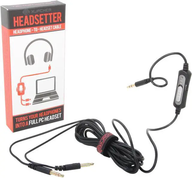 Alt view image 5 of 5 - TekNmotion 3.5mm Connector Headsetter - Headphones to Headset Cable