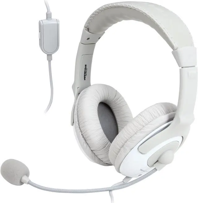 Main image of TekNmotion TM-YW100P Yapster Plus Headset for PC, MAC, Tablets and Smartphones, White