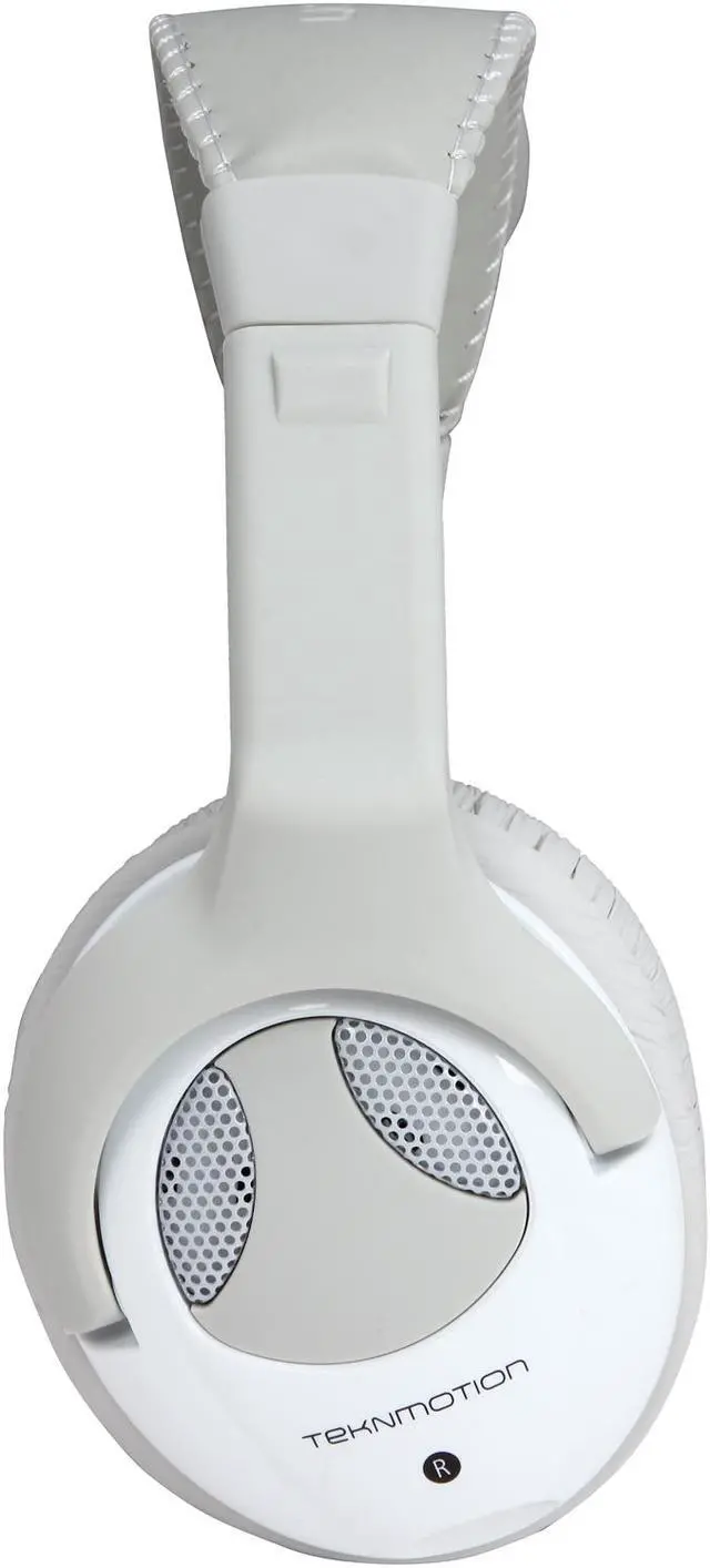 Alt view image 4 of 7 - TekNmotion TM-YW100P Yapster Plus Headset for PC, MAC, Tablets and Smartphones, White