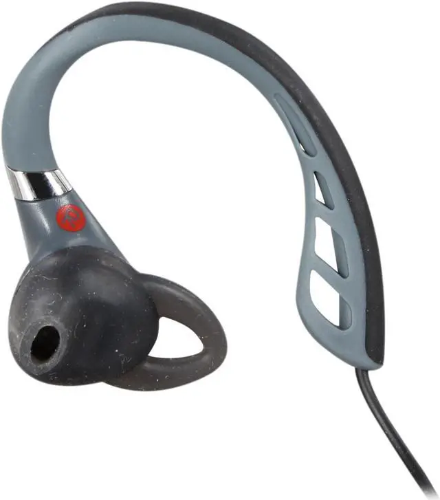 Alt view image 4 of 6 - Polk Audio Black UltraFit 500 3.5mm Connector In-Ear Sports Headphone (Black/Red)