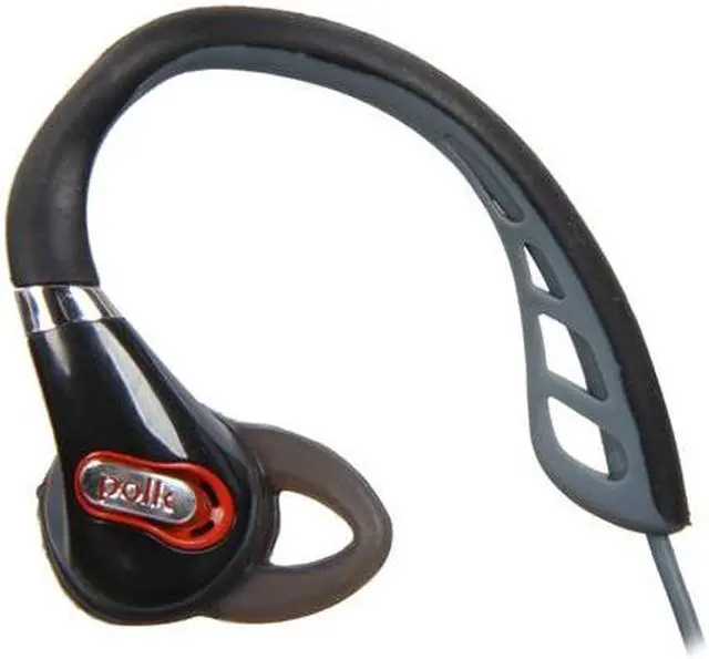 Alt view image 2 of 6 - Polk Audio UltraFit 1000 In-Ear Sports Headphones with iPod/iPhone Control and Mic (Black/Red)
