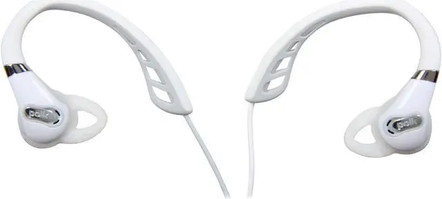 Main image of Polk Audio UltraFit 1000 In-Ear Sports Headphones with iPod/iPhone Control and Mic (White/Grey)