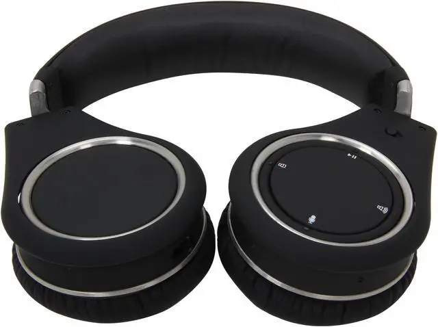 Alt view image 4 of 6 - Polk Audio Black UltraFocus 8000 3.5mm Connector Over-Ear Active Noise Cancelling Headphone w/Apple Controls