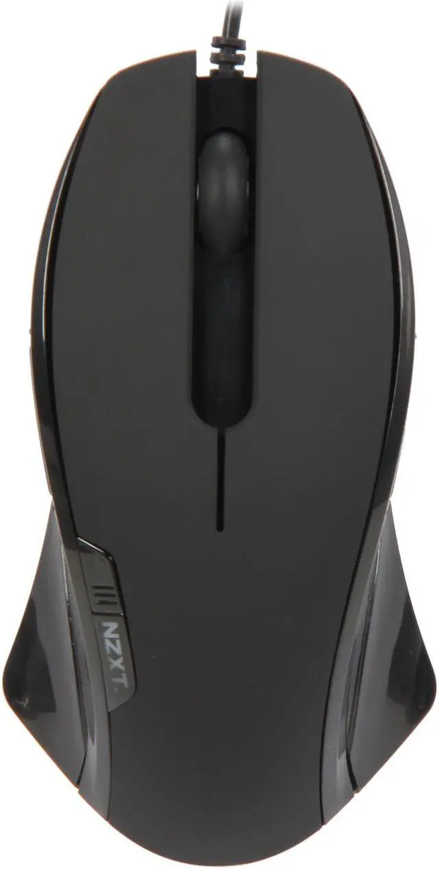 Alt view image 2 of 5 - NZXT Avatar  S "BLACK" Laser Gaming USB Wired 1600 DPI Mouse
