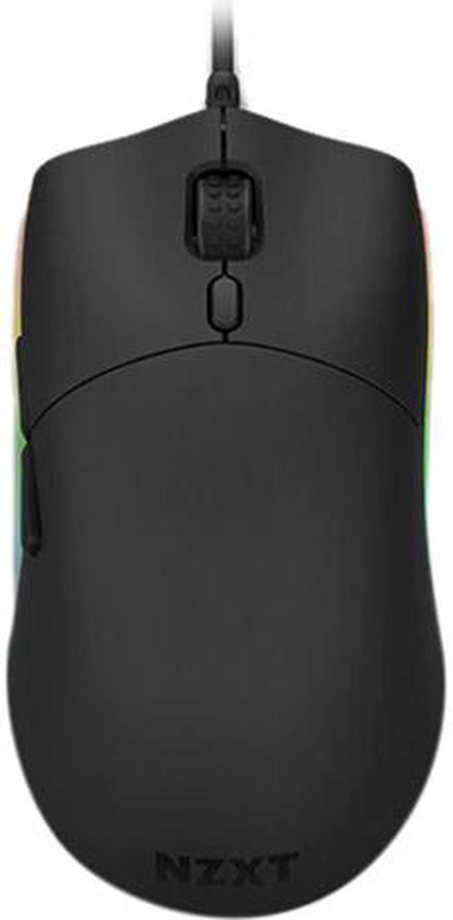 NZXT Lift - MS-1WRAX-BM - PC Gaming Mouse - Lightweight Ambidextrous Mouse  - High-end PixArt 3389 Optical Sensor - 16k Resolution - RGB Lighting -