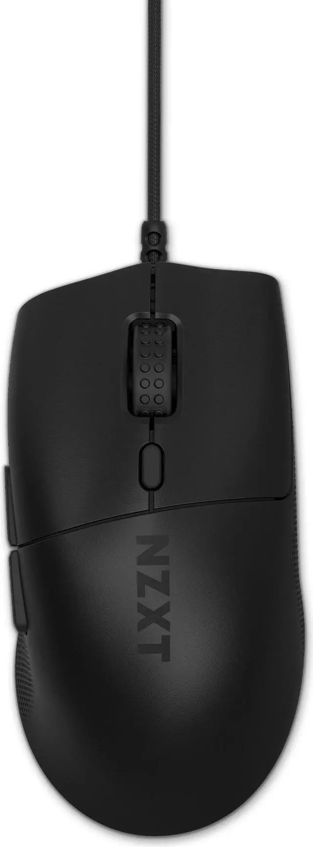 Main image of NZXT Lift 2 Ergo LIGHTWEIGHT Ergonomic Wired Gaming Mouse, optical switches, 26,000 DPI, 8K polling rate, Black
