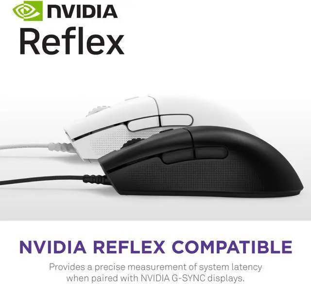 Alt view image 9 of 16 - NZXT Lift 2 Ergo LIGHTWEIGHT Ergonomic Wired Gaming Mouse, optical switches, 26,000 DPI, 8K polling rate, Black