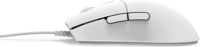 Alt view image 11 of 16 - NZXT Lift 2 Ergo LIGHTWEIGHT Ergonomic Wired Gaming Mouse, optical switches, 26,000 DPI, 8K polling rate, White