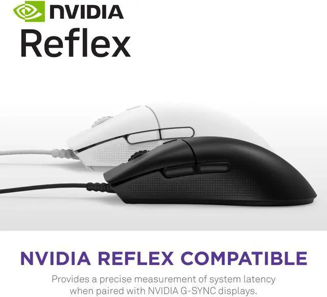 Alt view image 9 of 16 - NZXT Lift 2 Symm ULTRA LIGHTWEIGHT Symmetrical Wired Gaming Mouse, optical switches, 26,000 DPI, 8K polling rate, Black