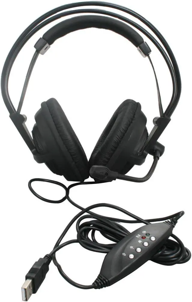 Alt view image 4 of 5 - Polaroid PBM 6100 USB Connector Circumaural PC / Gaming Headset