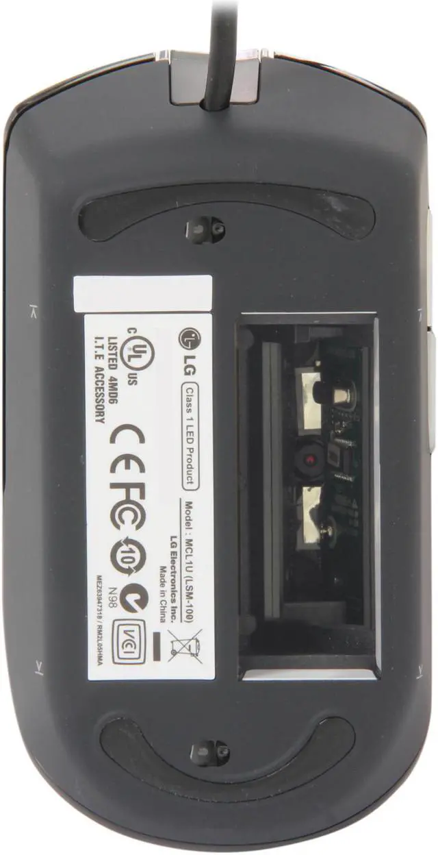 Alt view image 4 of 5 - LG LSM-100 (MCL1ULOGE.CH3MAC) 1200dpi Laser 5 Button  Smart Mouse Scanner