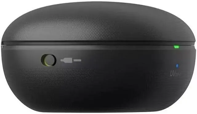 Alt view image 5 of 13 - LG TONE Free TF8 Swivel Grip Technology True Wireless Bluetooth UV nano+ Earbuds - Black