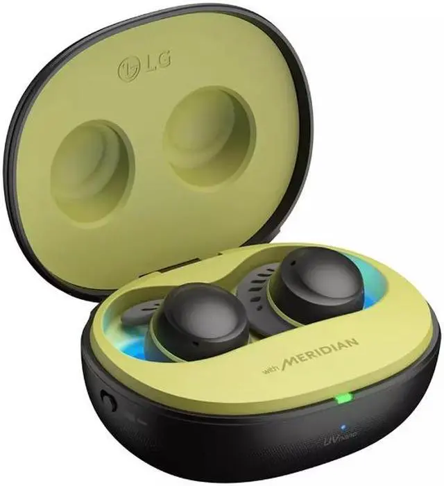 Alt view image 12 of 13 - LG TONE Free TF8 Swivel Grip Technology True Wireless Bluetooth UV nano+ Earbuds - Black