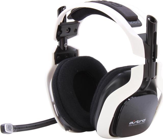 Alt view image 2 of 10 - Astro Gaming A40 Quick Disconnect Connector Circumaural Wired Headset + MixAmp Pro - White
