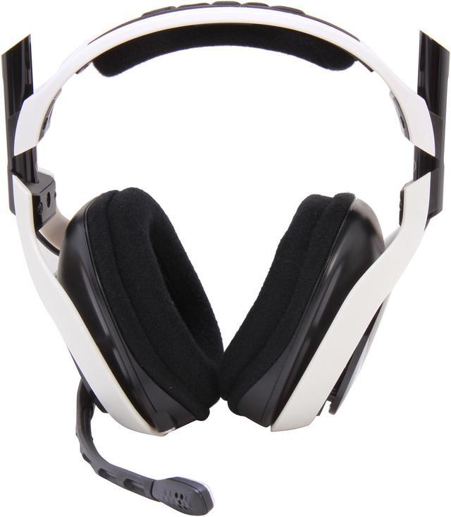 Alt view image 3 of 10 - Astro Gaming A40 Quick Disconnect Connector Circumaural Wired Headset + MixAmp Pro - White