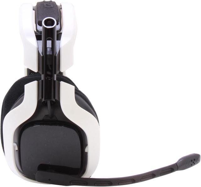 Alt view image 4 of 10 - Astro Gaming A40 Quick Disconnect Connector Circumaural Wired Headset + MixAmp Pro - White