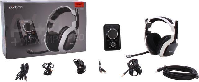 Alt view image 10 of 10 - Astro Gaming A40 Quick Disconnect Connector Circumaural Wired Headset + MixAmp Pro - White