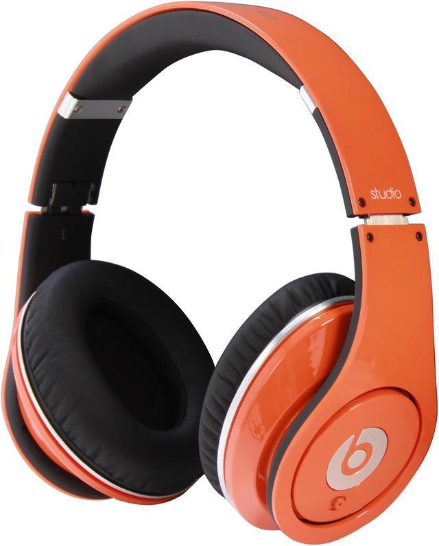 Beats by Dr. Dre Orange Studio On Ear Powered Isolation Headphone