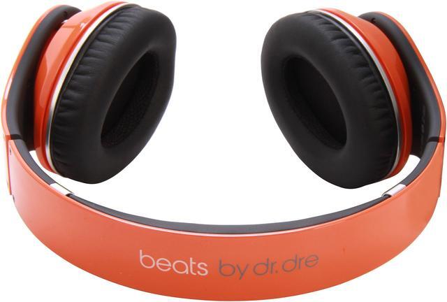 Alt view image 4 of 8 - Beats by Dr. Dre Orange Studio 3.5mm Connector On Ear Powered Isolation Headphone (Orange)