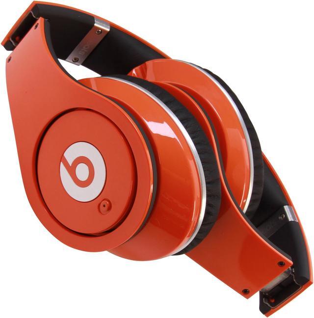 Alt view image 7 of 8 - Beats by Dr. Dre Orange Studio 3.5mm Connector On Ear Powered Isolation Headphone (Orange)